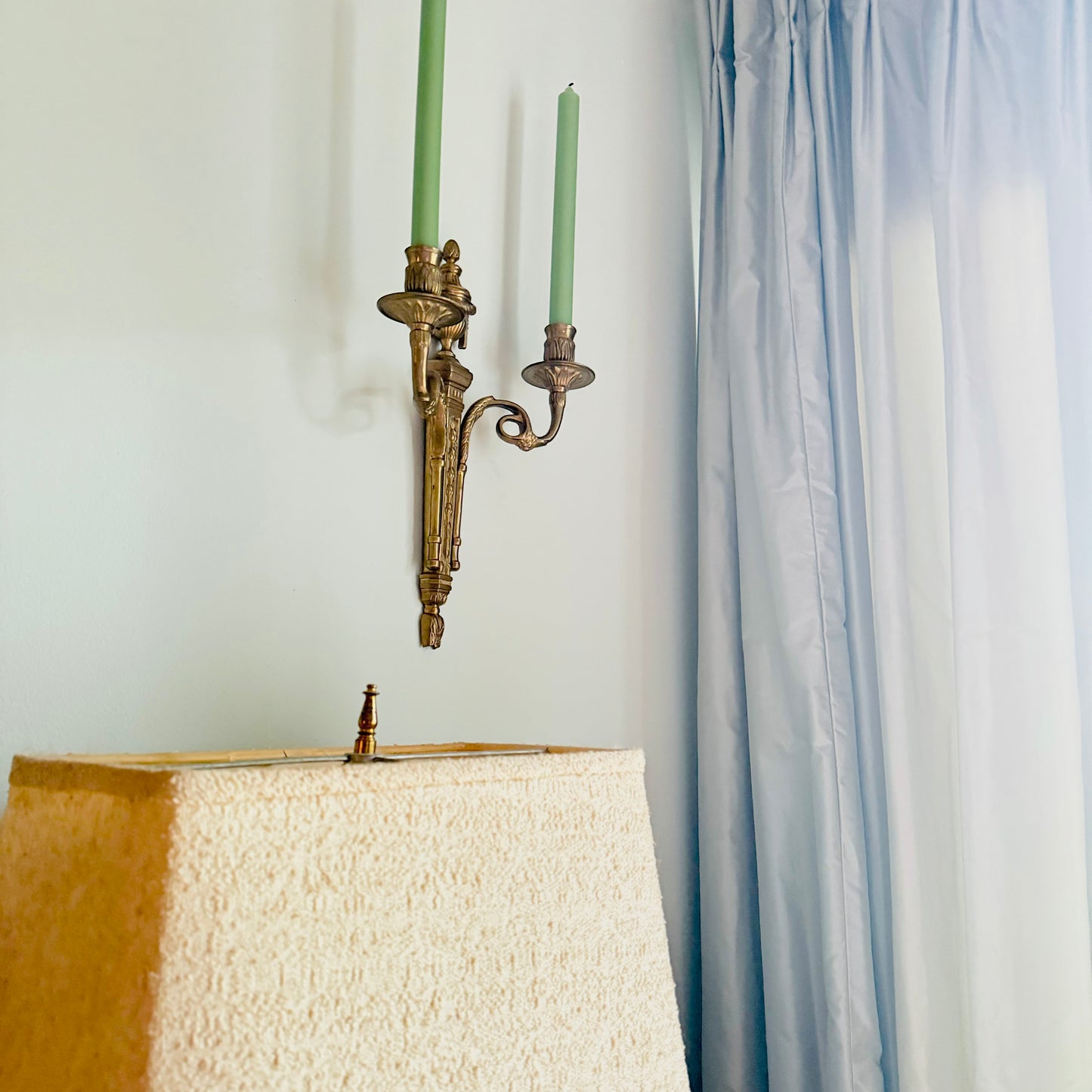 Brass Wall Sconce Louis XVI Style
