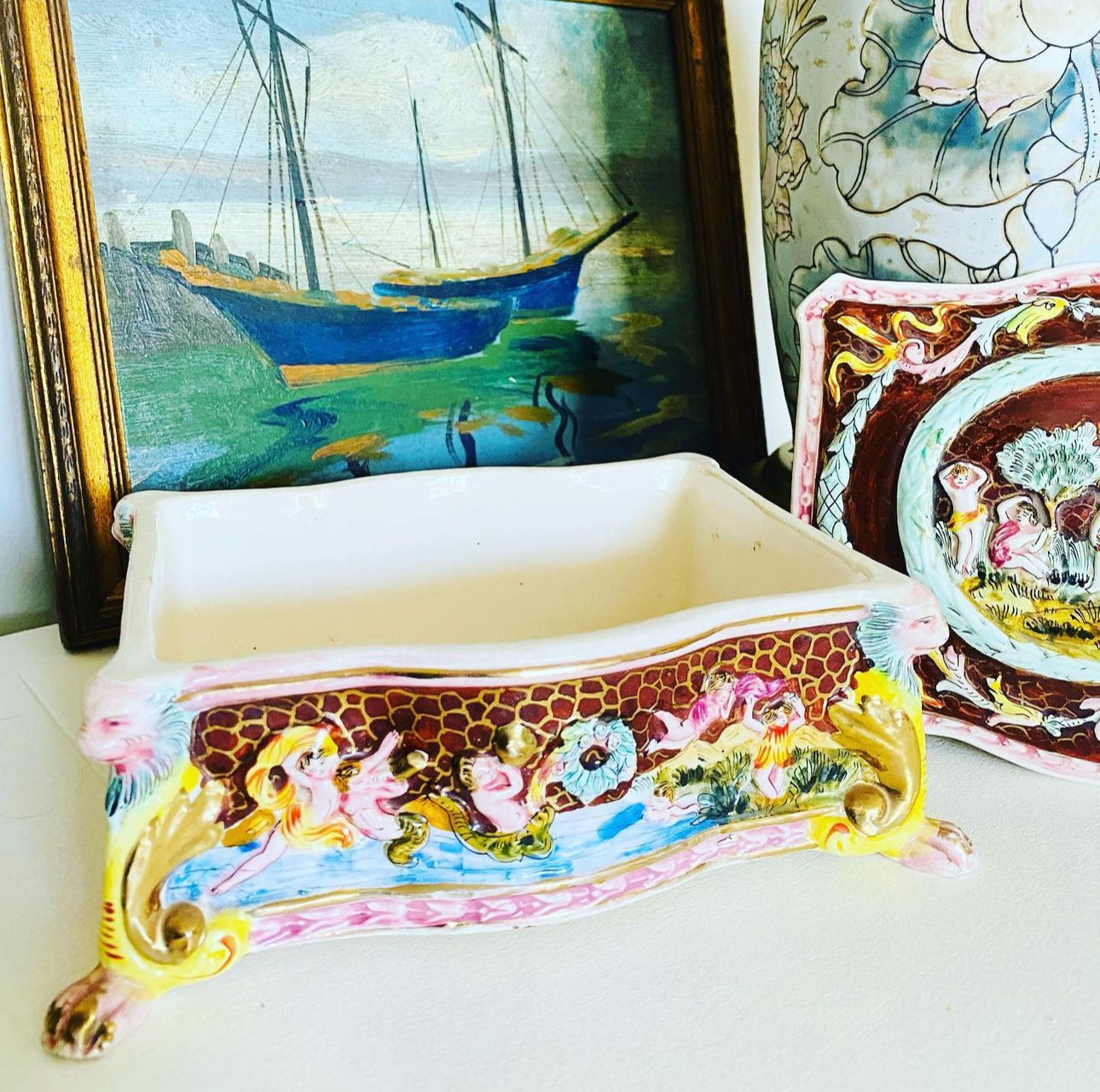 Capodimonte Lidded Box