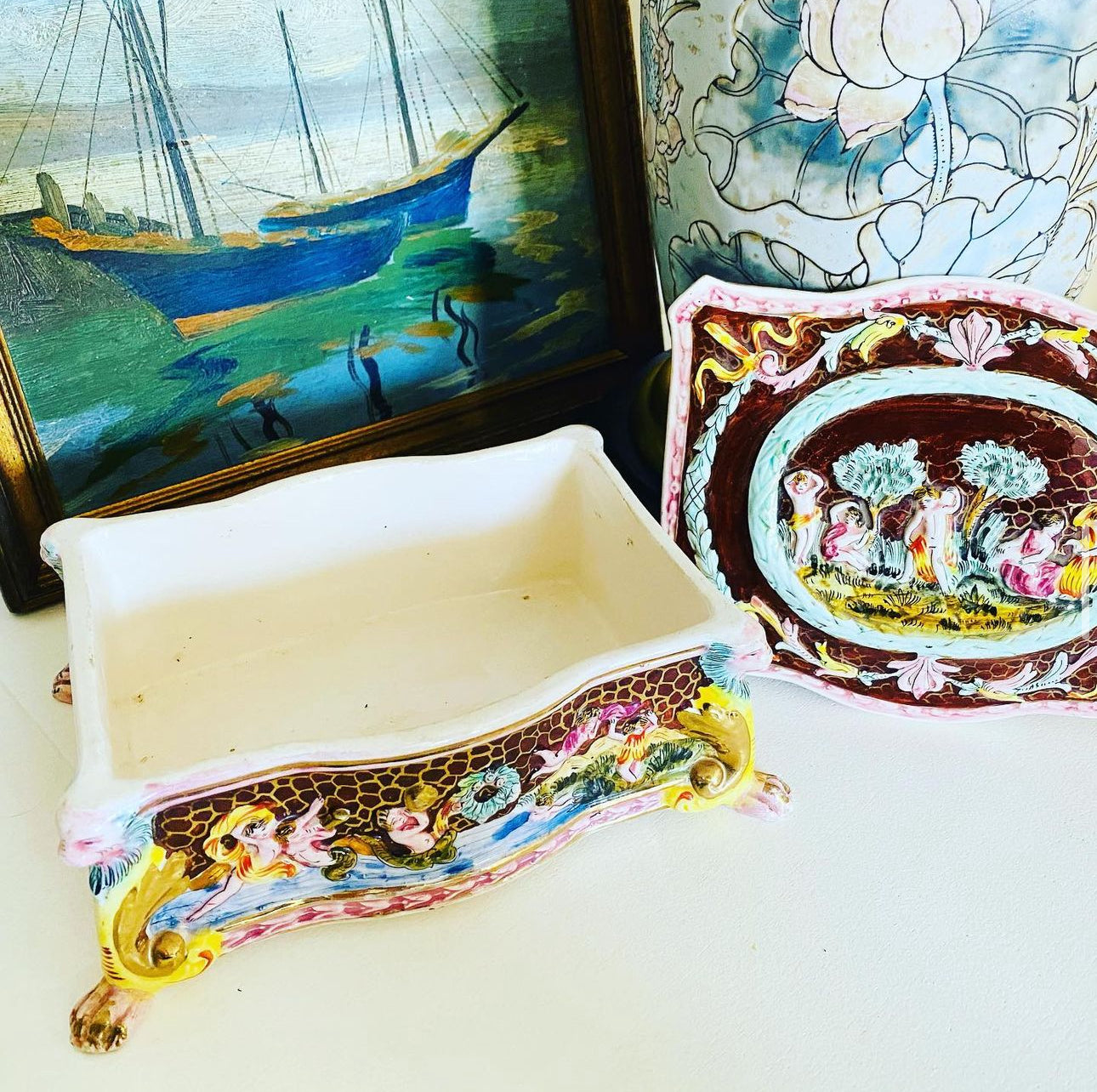 Capodimonte Lidded Box