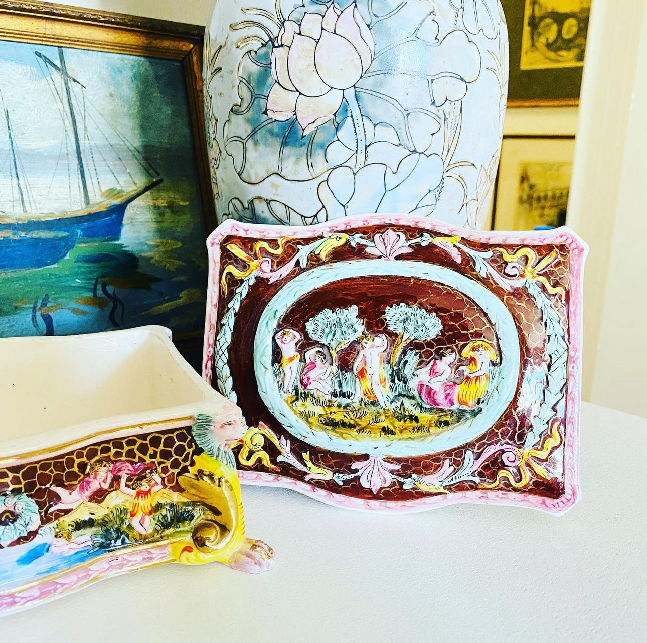 Capodimonte Lidded Box