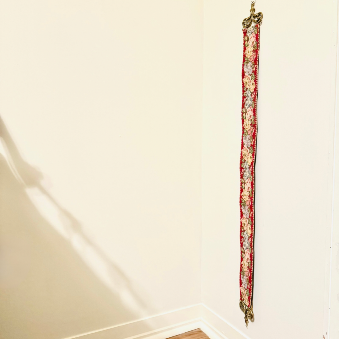 Vintage Tapestry Bell Pull