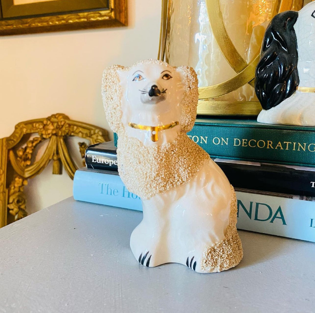 Antique Confetti Poodle