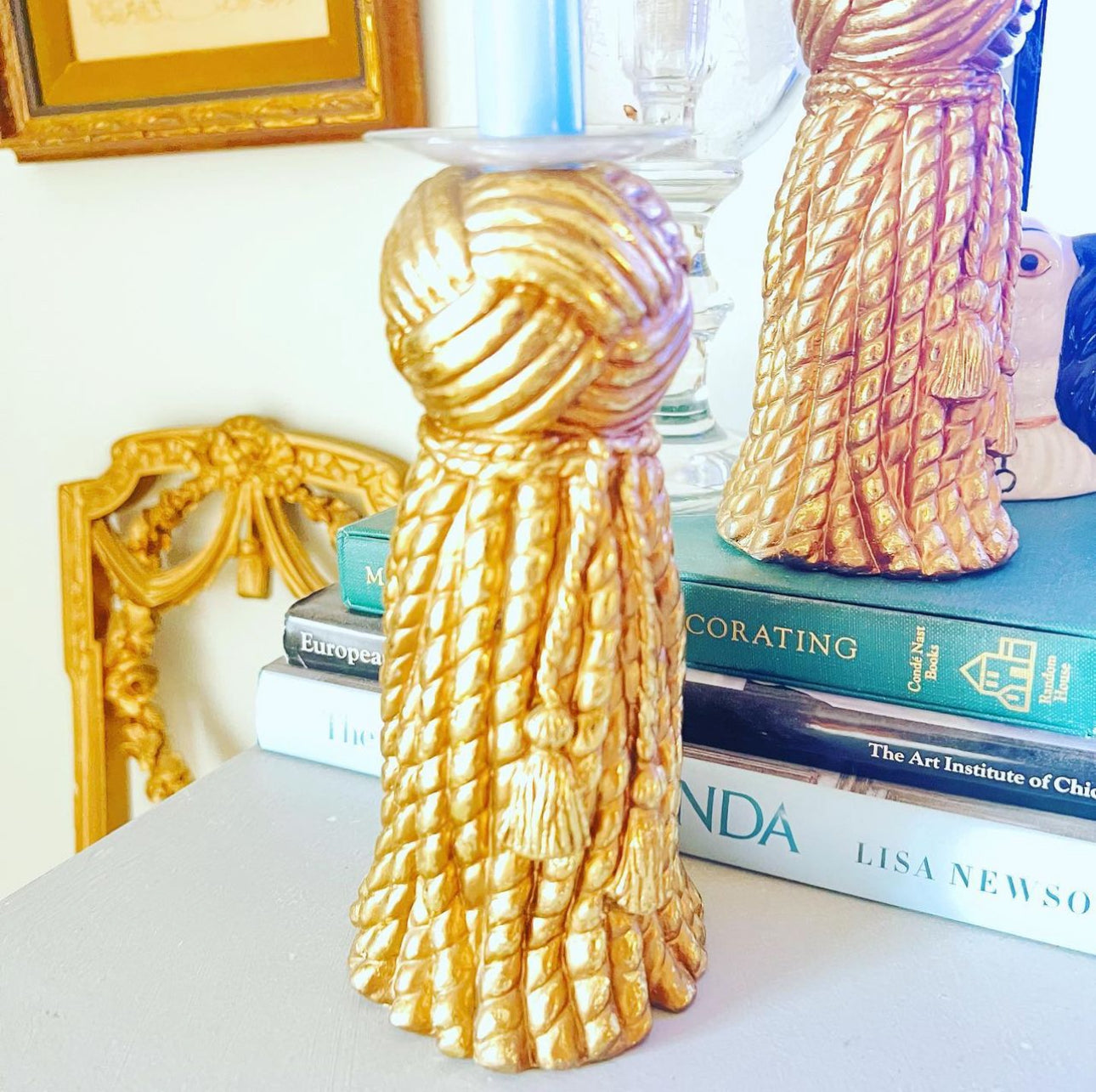 Regency Tassel Candleholders