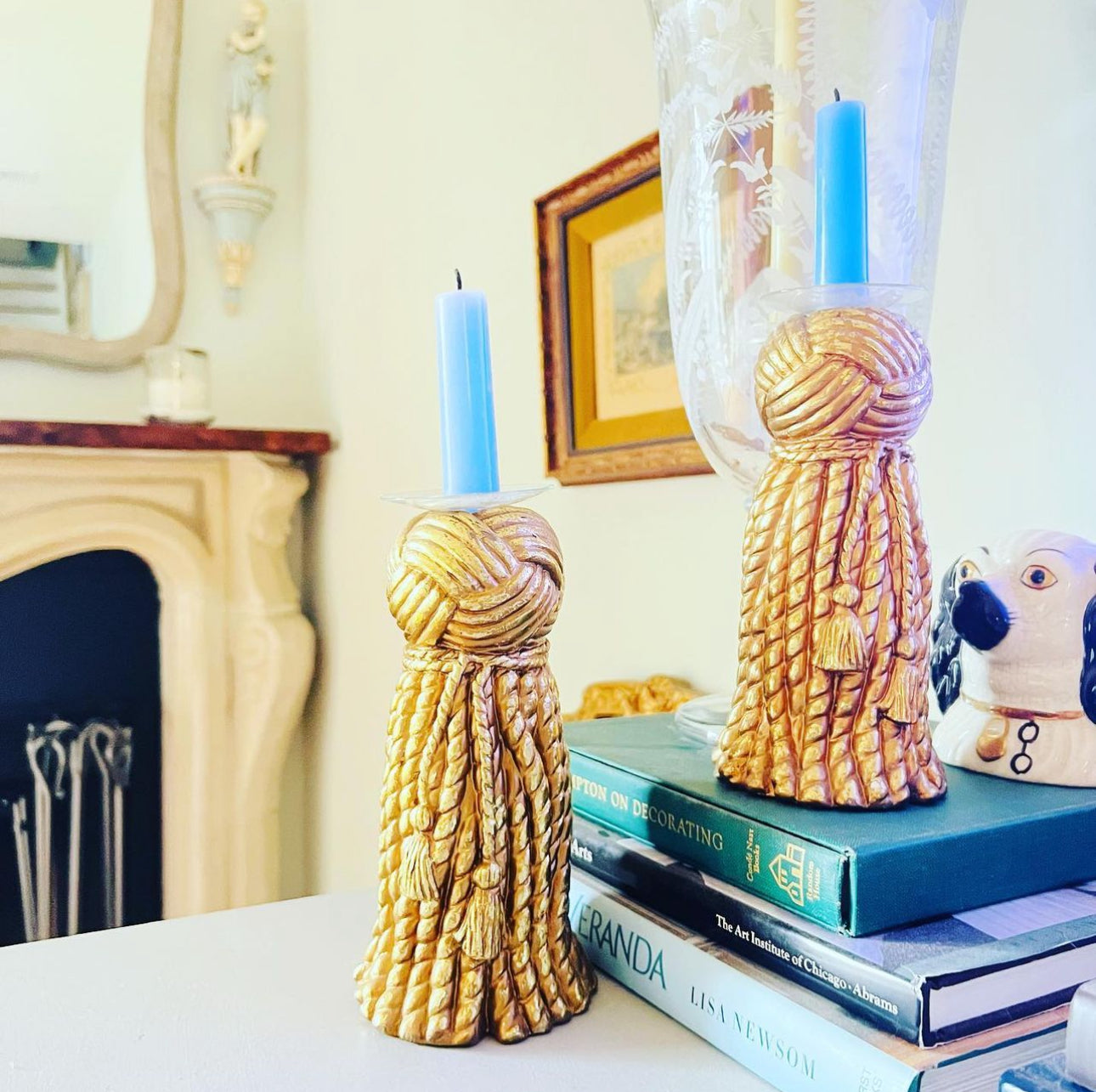 Regency Tassel Candleholders